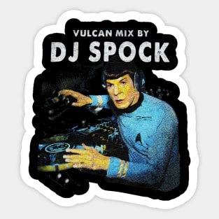 Dj Spoke Vulcan Club Sticker